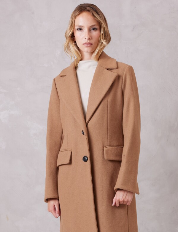 Tapado Largo Lana BEIGE