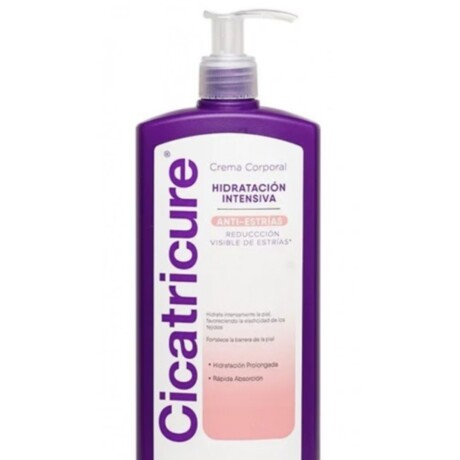 CICATRICURE CREMA CORPORAL HIDRATACIÓN INTENSIVA ANTI-ESTRIAS 400ml CICATRICURE CREMA CORPORAL HIDRATACIÓN INTENSIVA ANTI-ESTRIAS 400ml