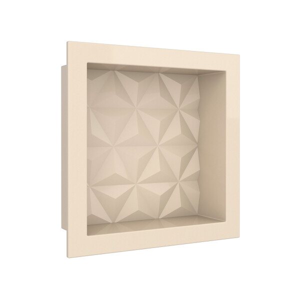 NICHO DE EMPOTRAR PARA DUCHA MARMOL SINTETÉTICO 30x30 CM BEIGE Nicho De Empotrar Para Ducha Marmol Sintetético 30x30 Cm Beige