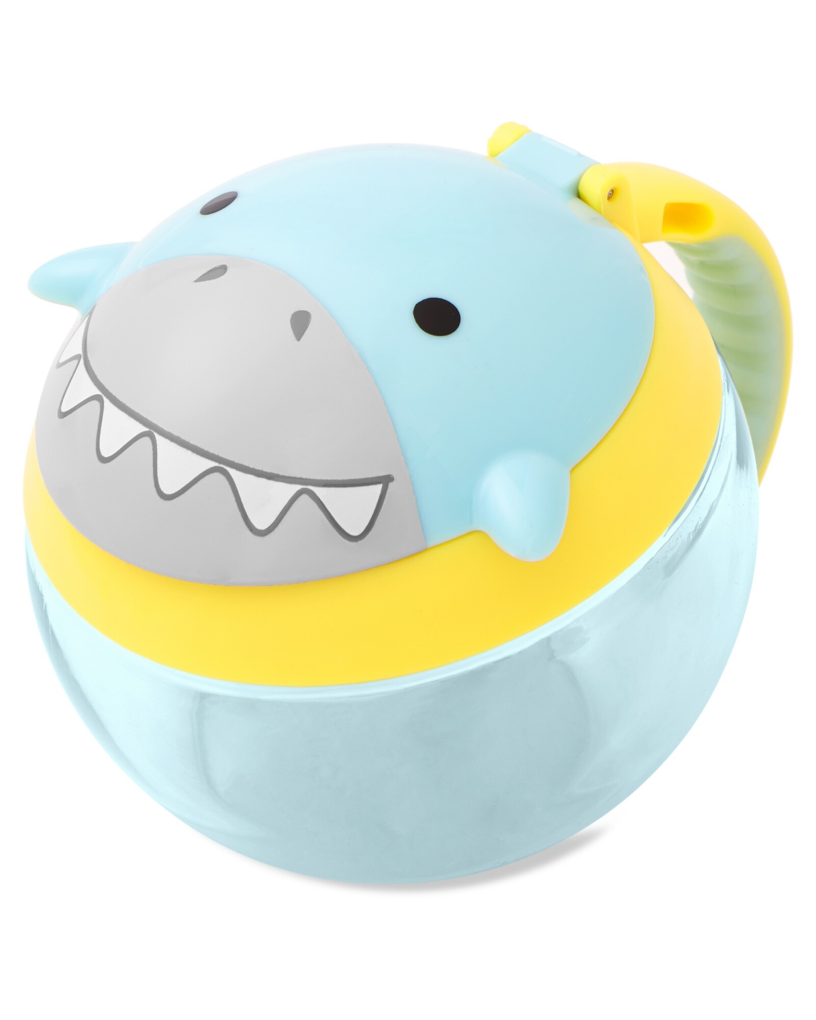 Contenedor de snacks diseño tiburón Sin color