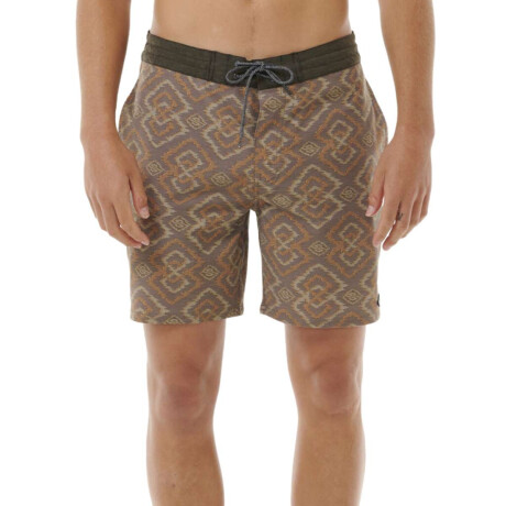 Boardshort Rip Curl Distorted Gem Layday Marrón