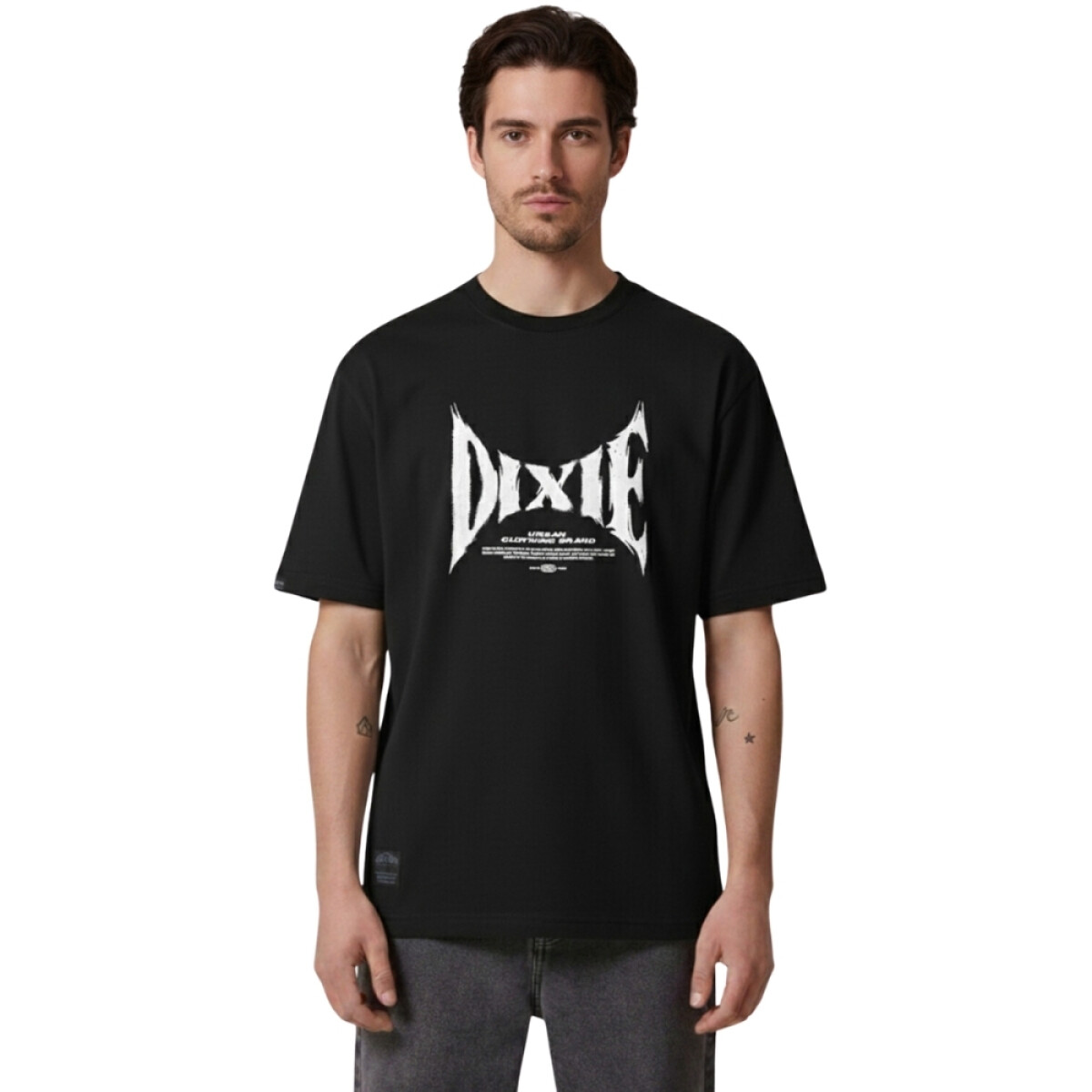 T-SHIRT CHEMI XS-XXL - NEGRO 