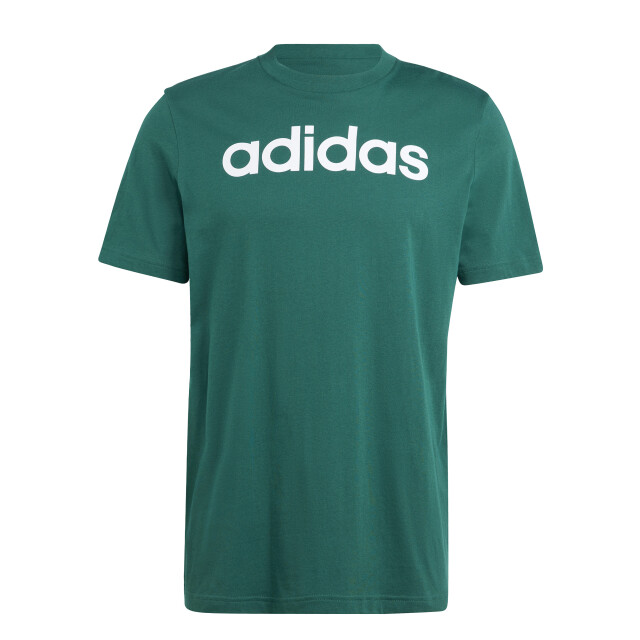 Remera de Hombre Adidas Essentials Verde - Blanco