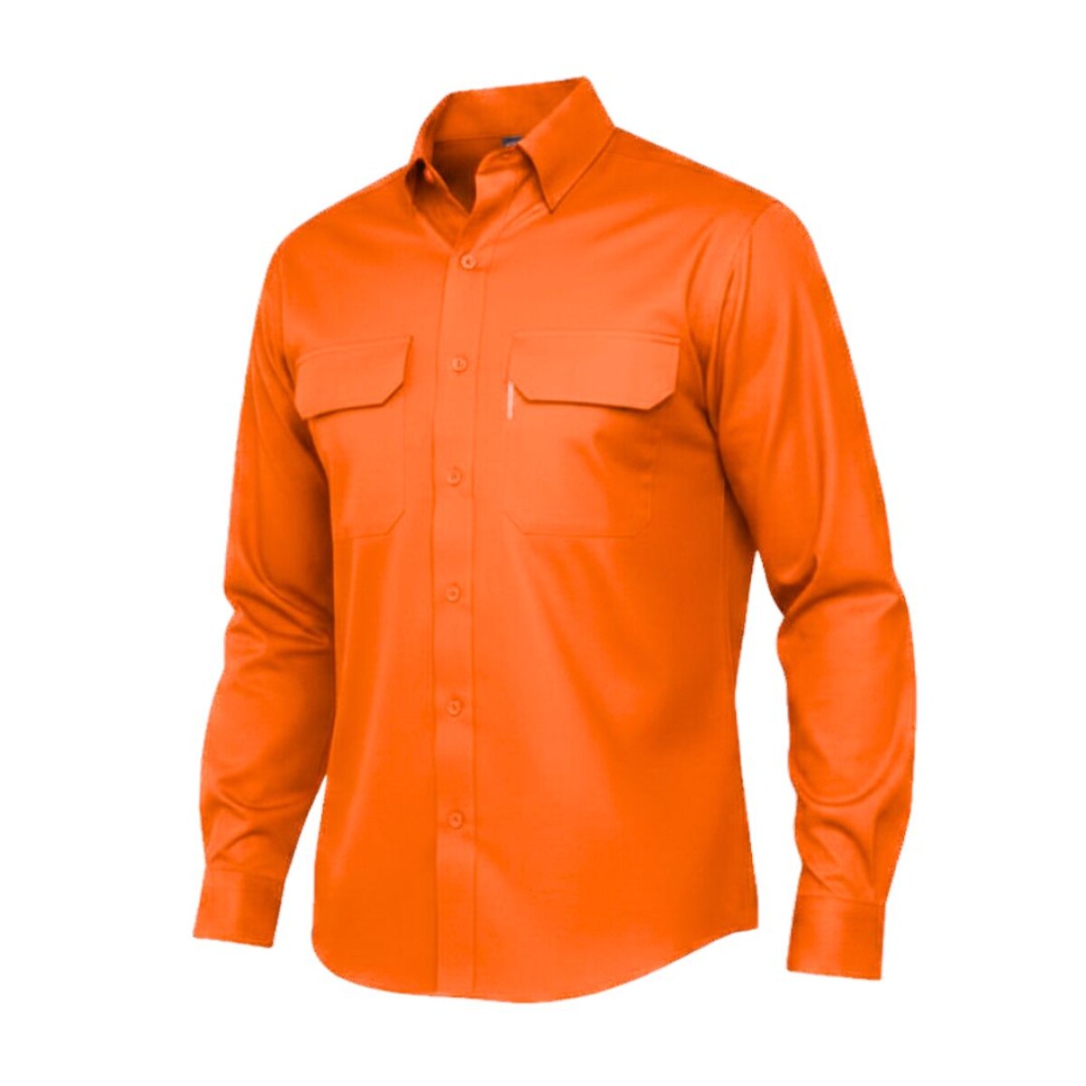 Camisa gabardina de trabajo - Naranja 