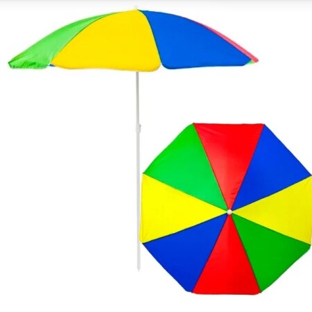 SOMBRILLA PLAYERA FASHION SURTIDA MOR 1.8MTS SOMBRILLA PLAYERA FASHION SURTIDA MOR 1.8MTS