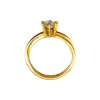 Anillo Solitario-Oro Bajo-Piedra Zirconia-AN8068 conpiedra