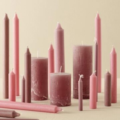 Pack x12 velas Amiel Malva