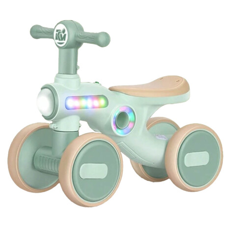 Triciclo Andador Buggy 1-3 años Con Música Y Luces Verde