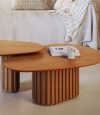 Mesa de Comedor Redonda Li­nea Manhattan Natural