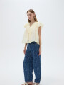 Blusa Glebe Amarillo Palido