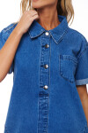 VESTIDO JEAN GRETEL AZUL MEDIO