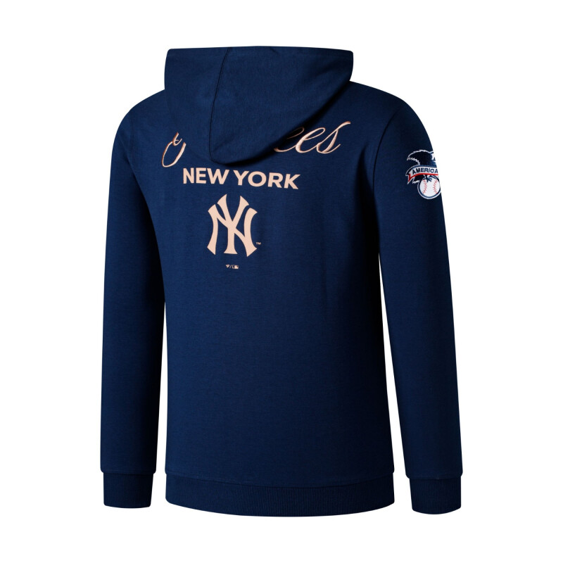 CANGURO MLB YANKEES BACK HD PRINT WITH EMBROIDERY REGU HOMBRE MLBHD526103-NV1 Azul