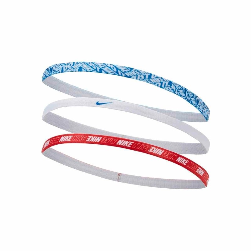 Deportivos Nike Headbands 3 pk Printed de Mujer Azul