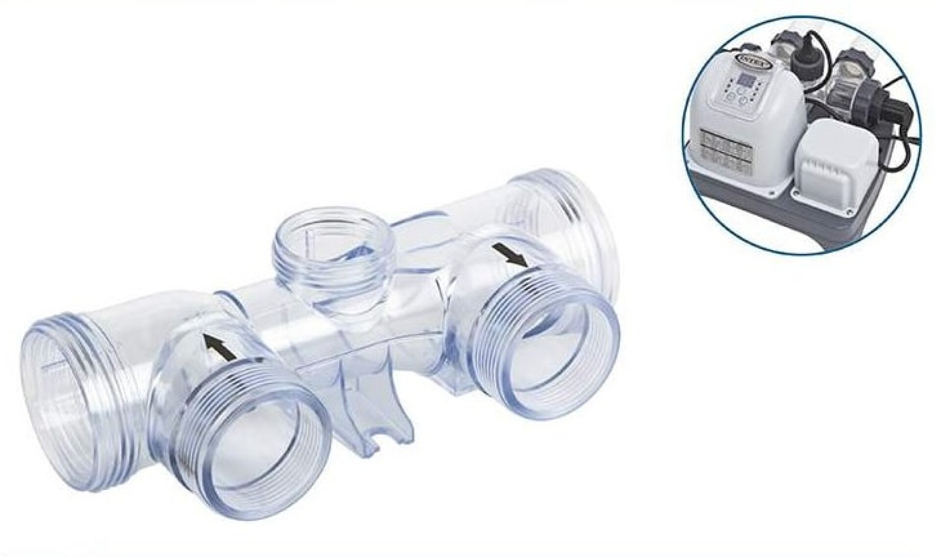 INTEX REPUESTO COMPARTIMENTO ELECTRODO CLORADOR PARA SALINO 26668 