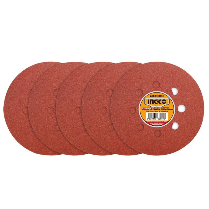 Lijadora Roto Orbital Ingco RS3216 con Velocidad Variable + Pack de 5 Lijas Lijadora Roto Orbital Ingco RS3216 con Velocidad Variable + Pack de 5 Lijas