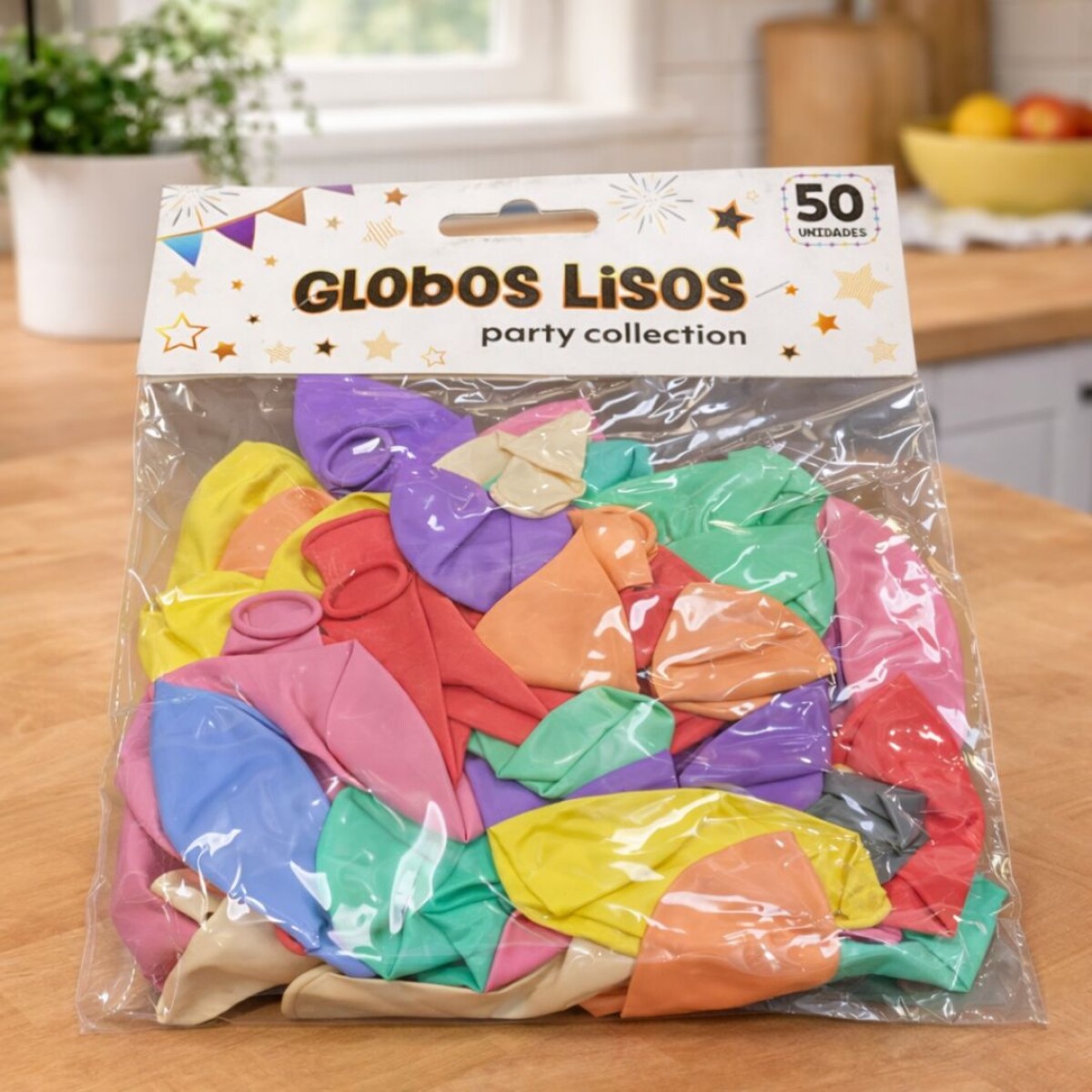 GLOBO PASTEL X50 UNIDADES 10` 