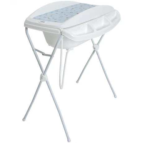 Catre de Baño Plegable con Cambiador ANGRA Bebesit AZUL Catre de Baño Plegable con Cambiador ANGRA Bebesit AZUL