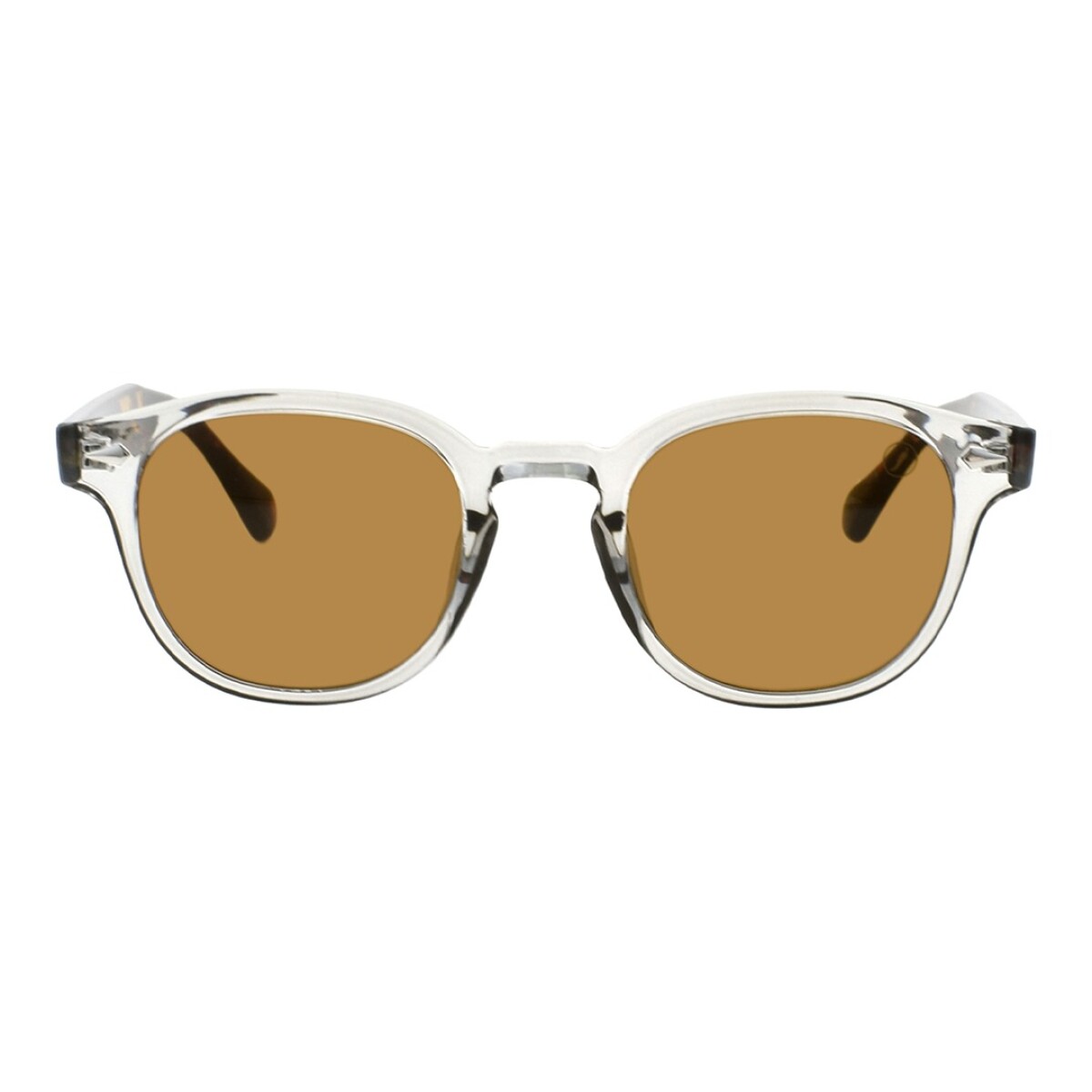 Lentes de Sol Chilli Beans Lausana - Transparente - Animal Print Marrón 