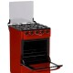 Cocina a Gas 4H Eldom Berlin Roja Cocina a Gas 4H Eldom Berlin Roja