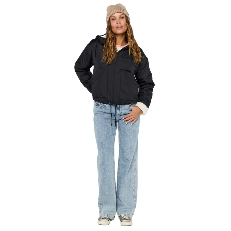 Campera Rip Curl Keepsakes Bomber - Negro Campera Rip Curl Keepsakes Bomber - Negro