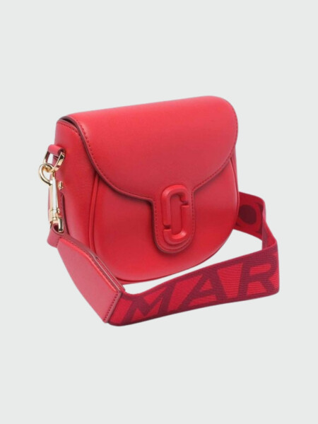 Marc Jacobs - Cartera de cuero, The Saddle Bag Rojo