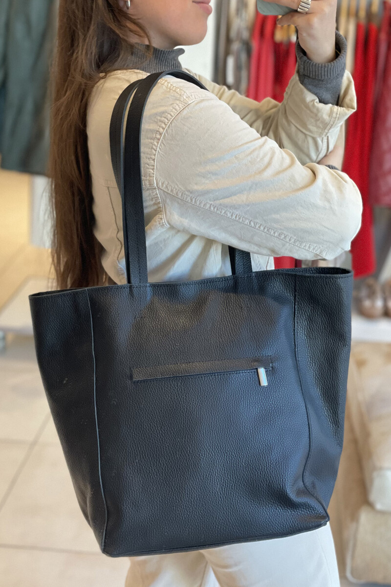 Bolso pampa Negro pelo