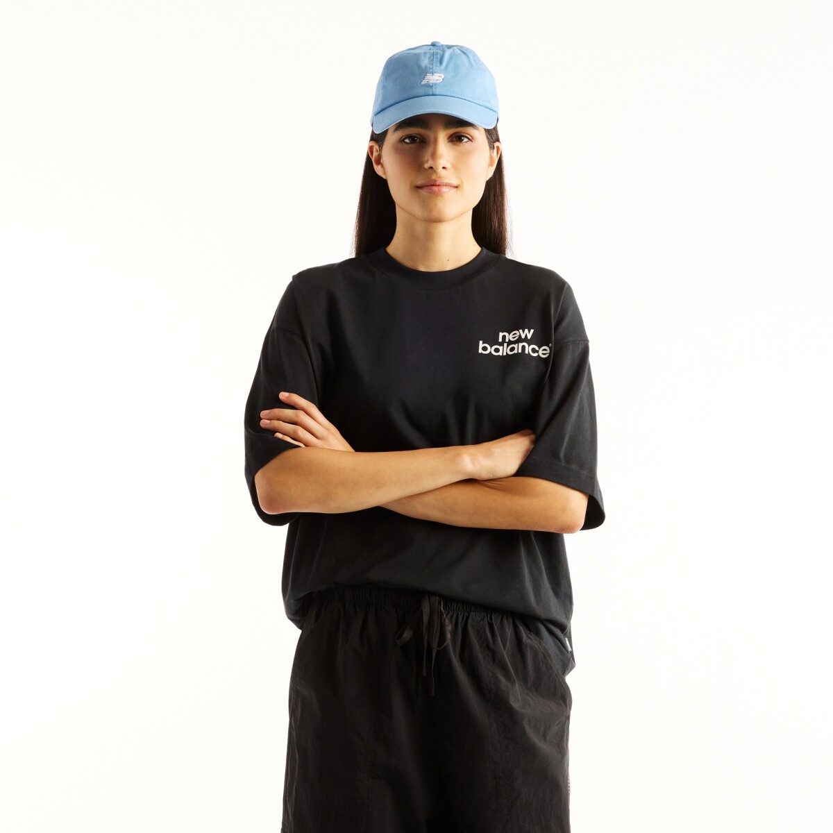 Remera New Balance de Dama - Intelligent - WT62N59VBK - BLACK 