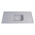 MESADA MARMOLINA 1.20 MT CON VALVULA PLASTICA - VETEADO GRIS MESADA MARMOLINA 1.20 MT CON VALVULA PLASTICA - VETEADO GRIS
