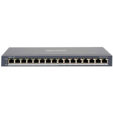 Switch PoE Hikvision 16 puertos gigabit 110W Switch PoE Hikvision 16 puertos gigabit 110W