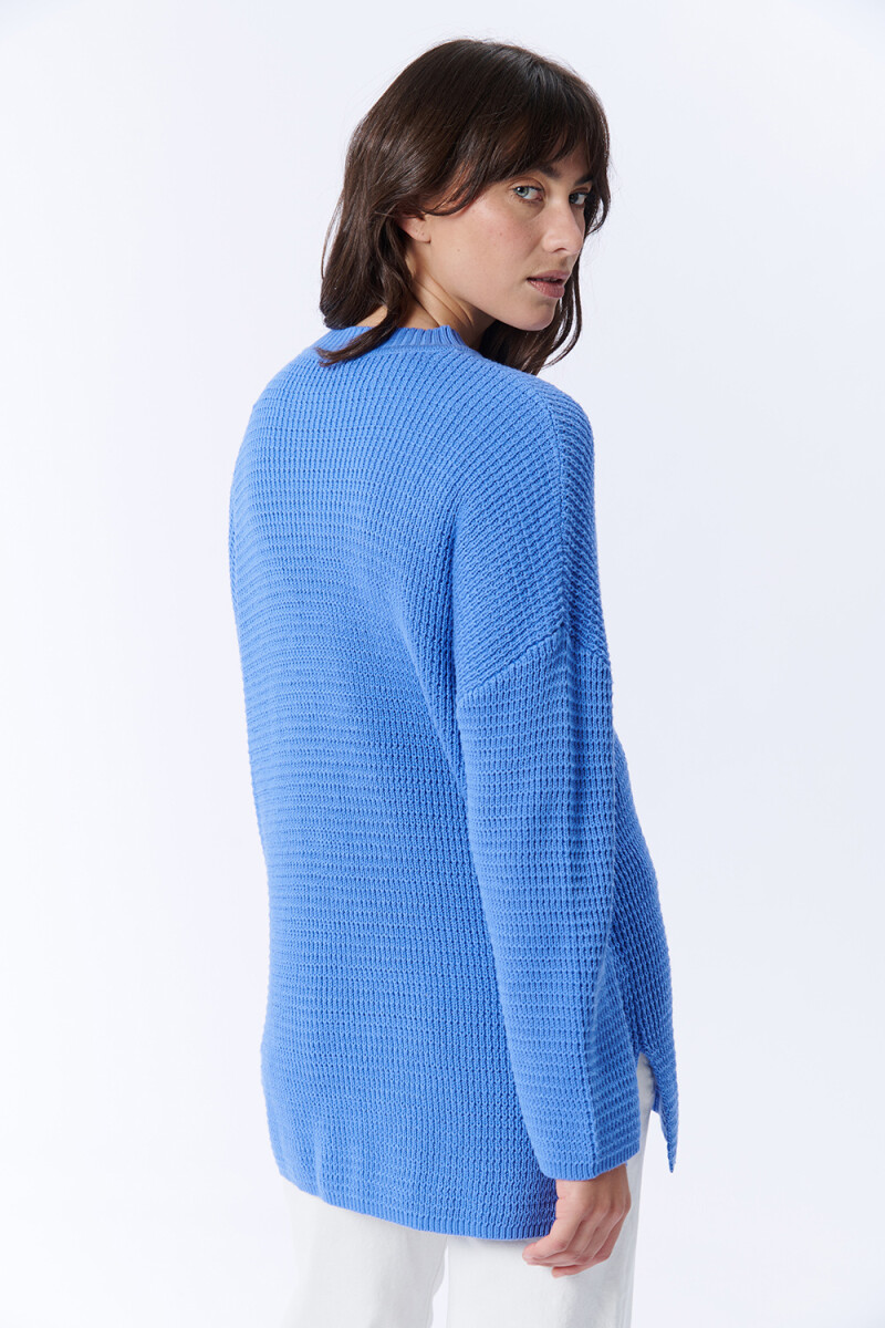 Sweater Tejido Azul