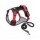 Arnés Antitirones Y Correa Nylon 1.5m Reforzado Ajustable Negro/rojo