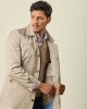 Gabardina Forro Desmontable Beige