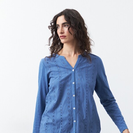 CAMISA AMELIE Azul Oscuro