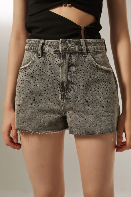 Short Mirso Gris Claro