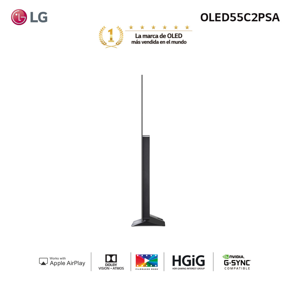 TV LG 55-PULGADAS OLED55C2PSA