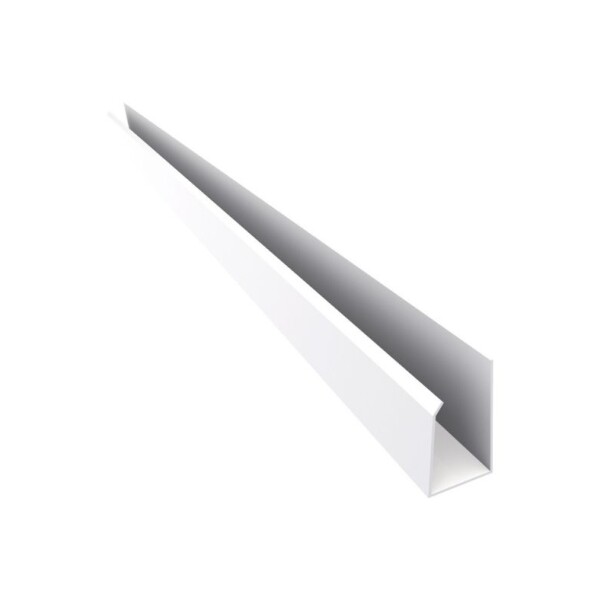 Perfil C PVC Blanco