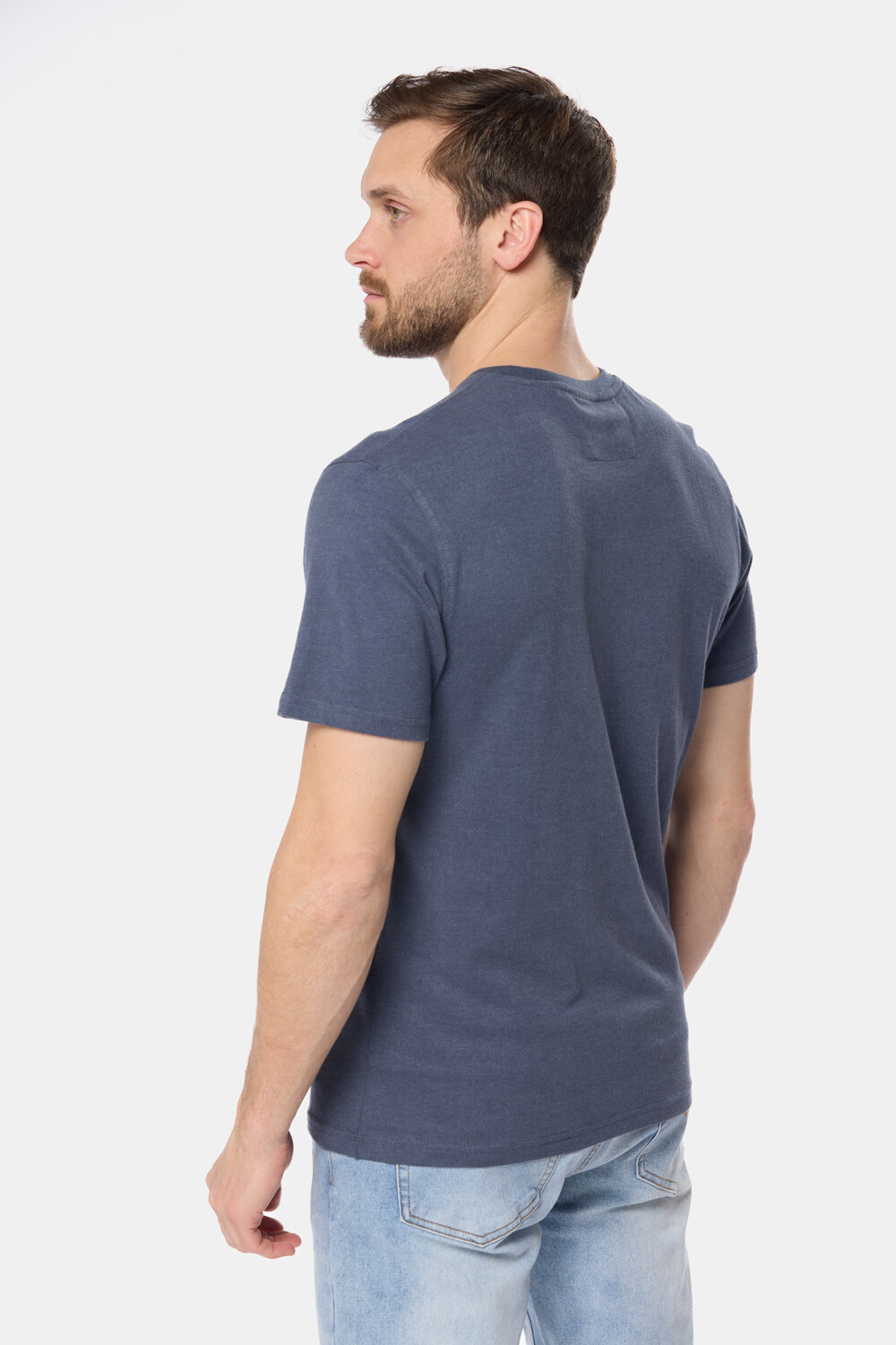 REMERA ESTAMPADA Azul