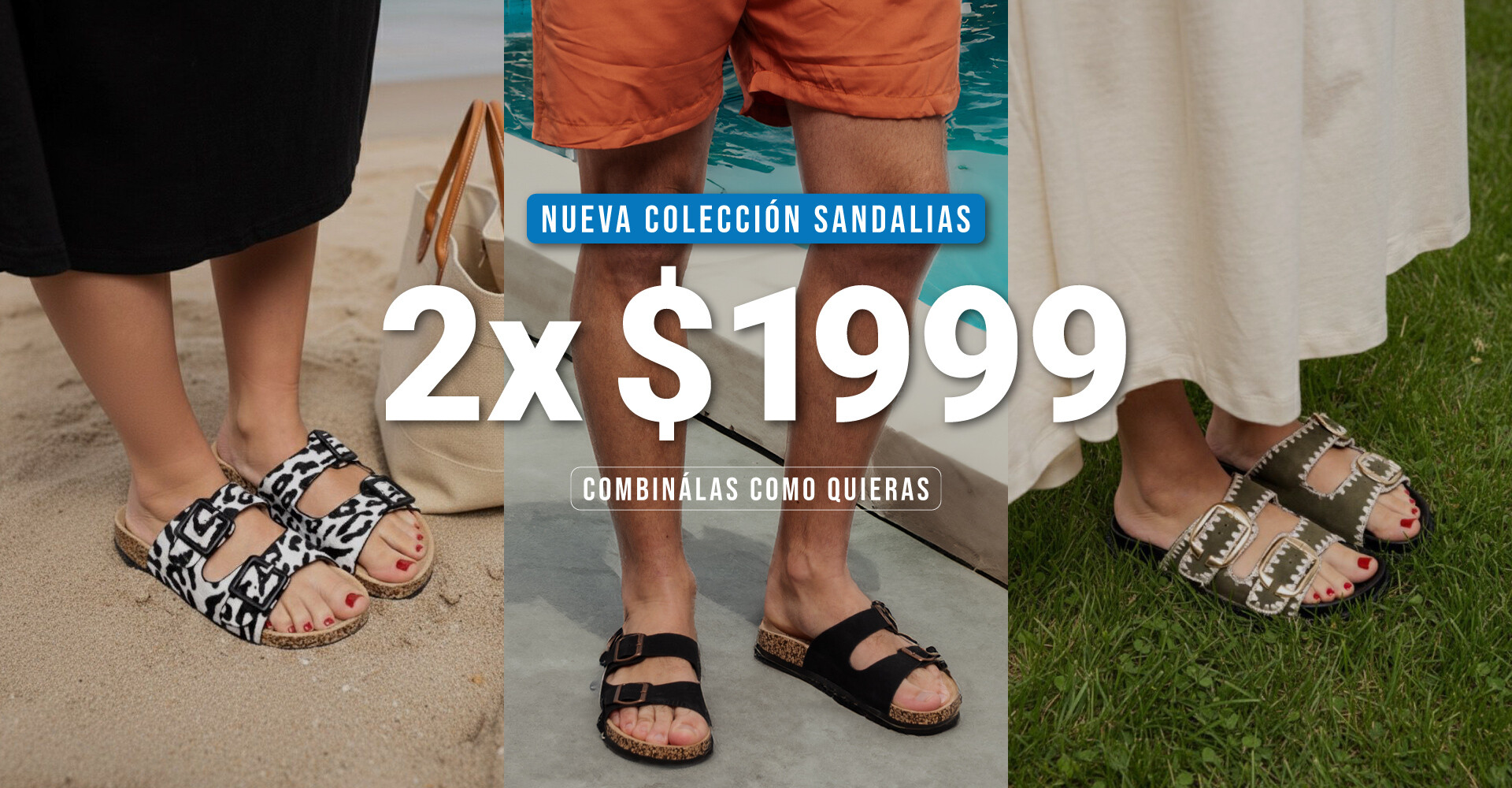 New in sandalias