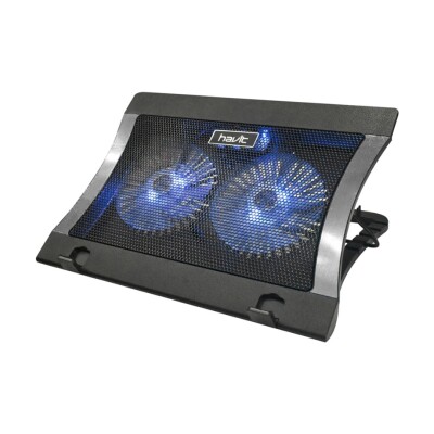 Soporte Havit HV-F2051 bandeja cooler para notebook ventilador USB Soporte Havit HV-F2051 bandeja cooler para notebook ventilador USB
