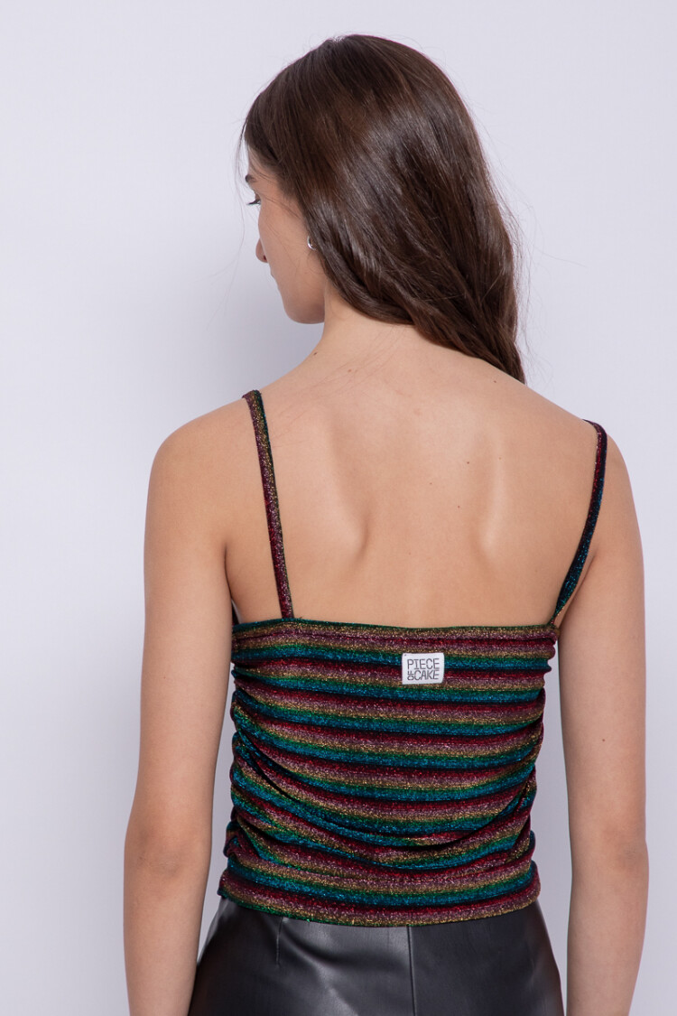 TOP DARCY Multicolor