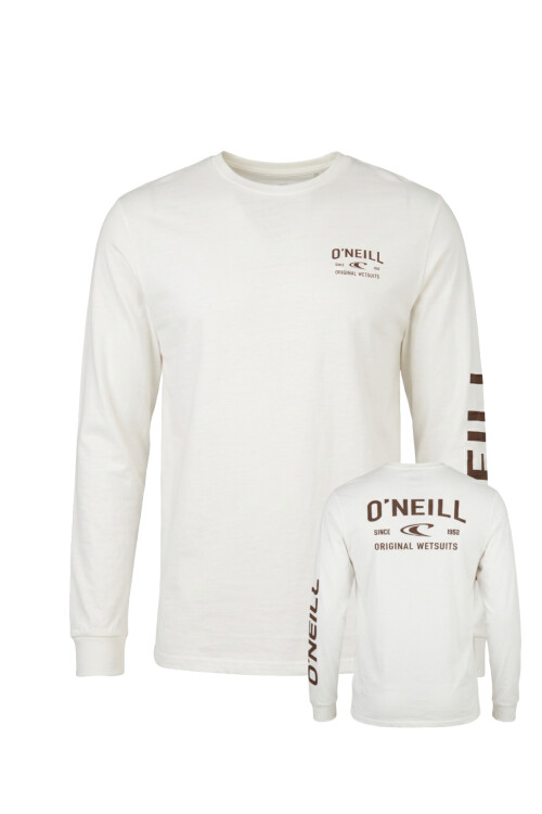 Remera Manga Larga O'Neill Essential Crema