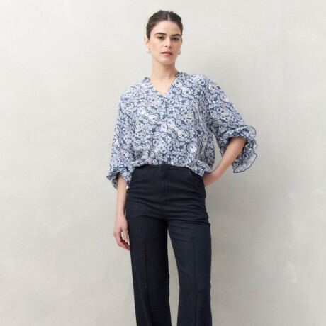 CAMISA ZEPHYR Azul Marino