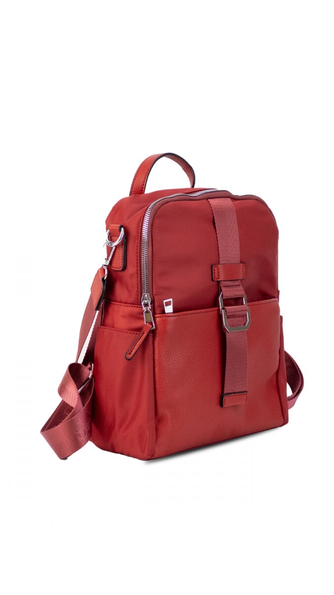 MOCHILA AMBI - CARMIN 