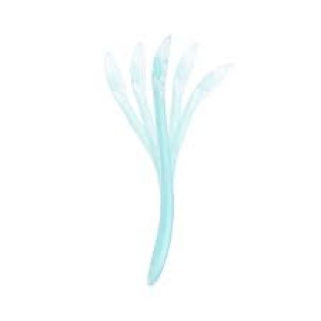 Cuchara de silicona flexible Azul