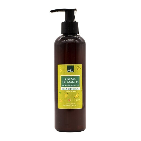 Crema de Manos Ola Cítrica 250ml. Crema de Manos Ola Cítrica 250ml.