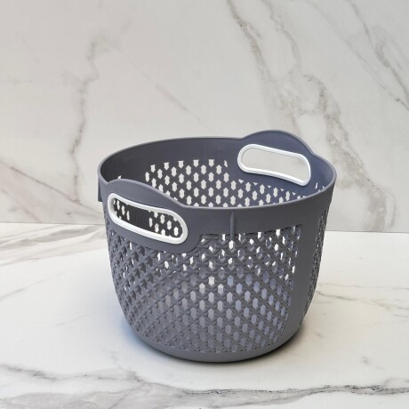 Canasto Organizador Polipropileno Alto 19cm x Ø 26cm Canasto Organizador Polipropileno Alto 19cm x Ø 26cm