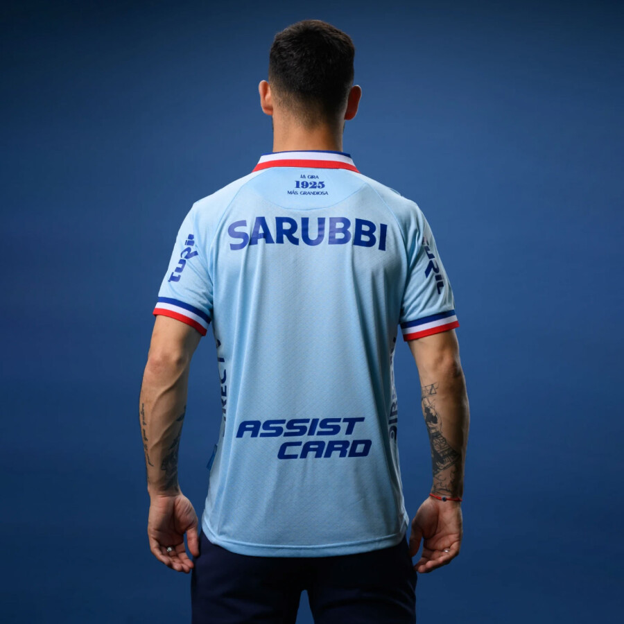 Camiseta de Hombre Umbro Nacional con Sponsors Celeste