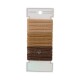 Goma de cabello 12pcs marrón