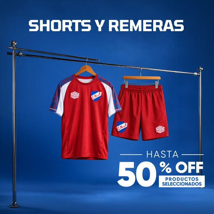 Remeras y short Nacional