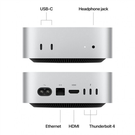 APPLE MAC Mini MU9D3LL/A24' 256GB / 16GB RAM Chip M4 - Silver APPLE MAC Mini MU9D3LL/A24' 256GB / 16GB RAM Chip M4 - Silver